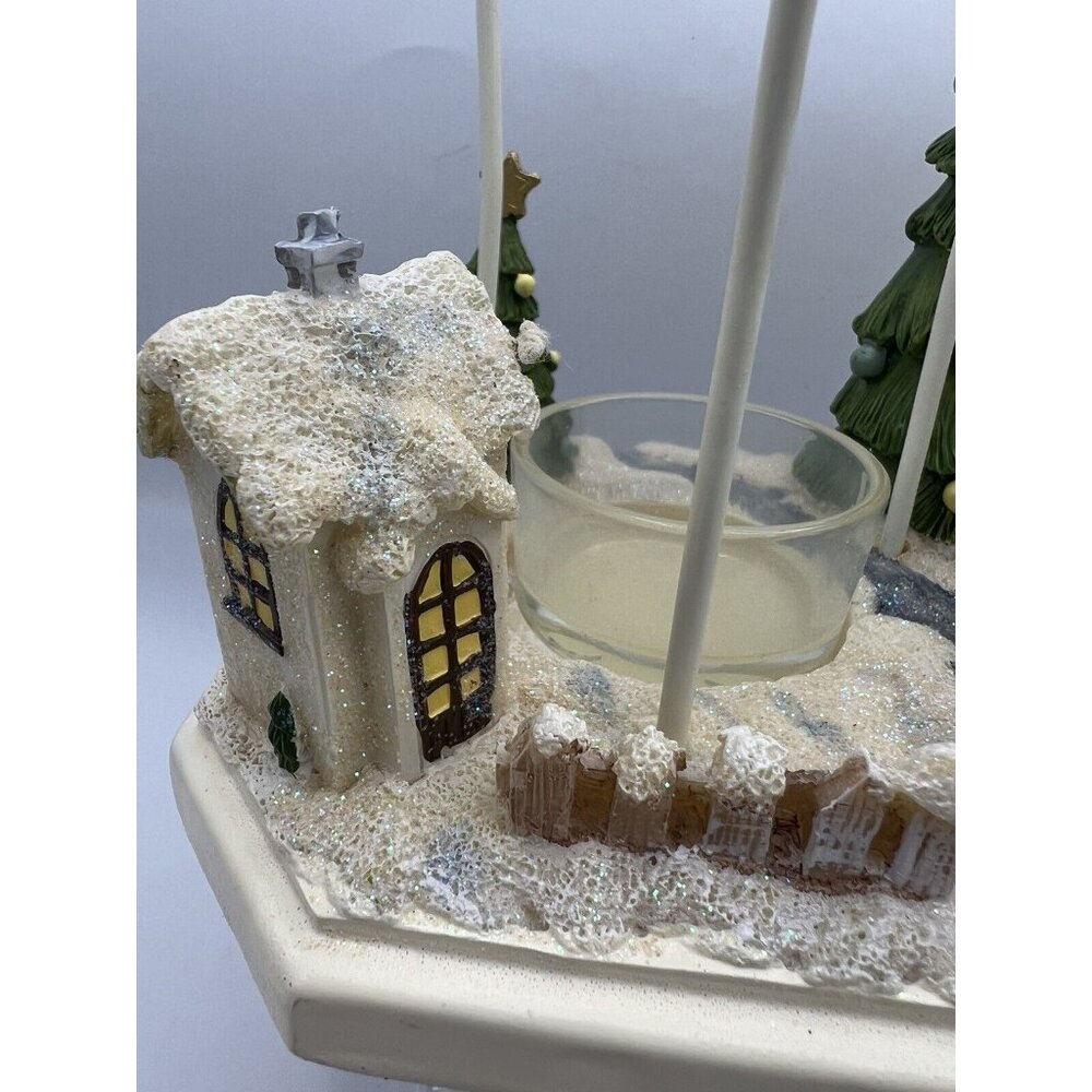 Yankee Candle Christmas Tree House Village Tea Light Wax Warmer Ornament - Picture 11 of 16